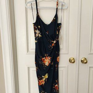 NINE BRITTON Vivienne Knit Fitted Midi Dress  | Small